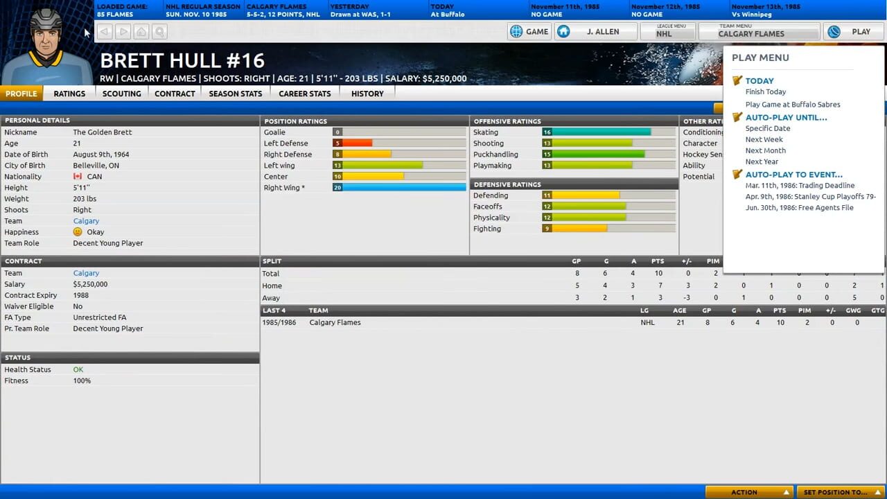 Franchise Hockey Manager 2014 — Screenshot 2