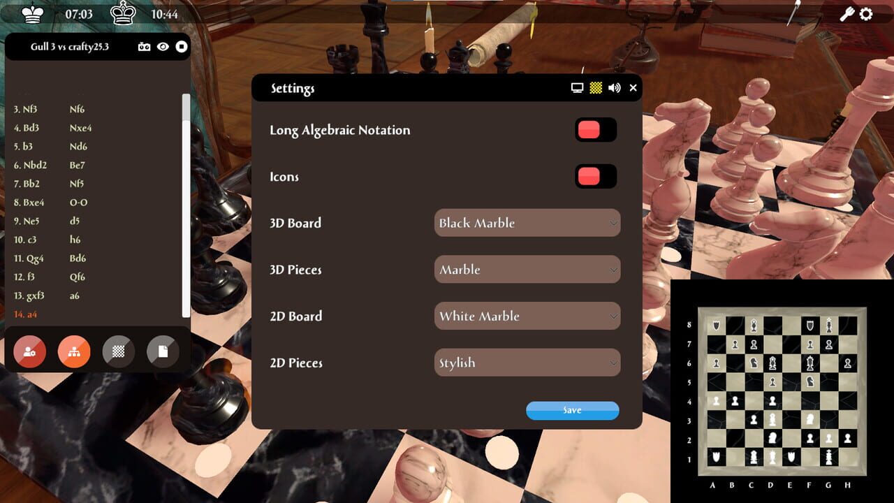 Caïssa Board Image