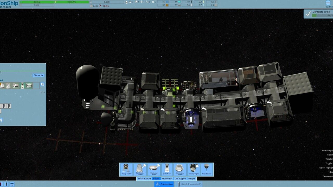 Screenshot de Generation Ship