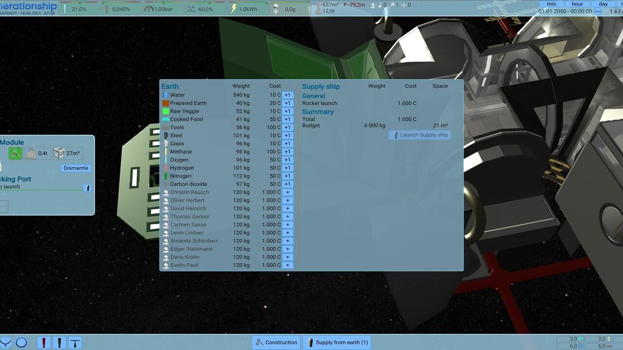 Screenshot de Generation Ship