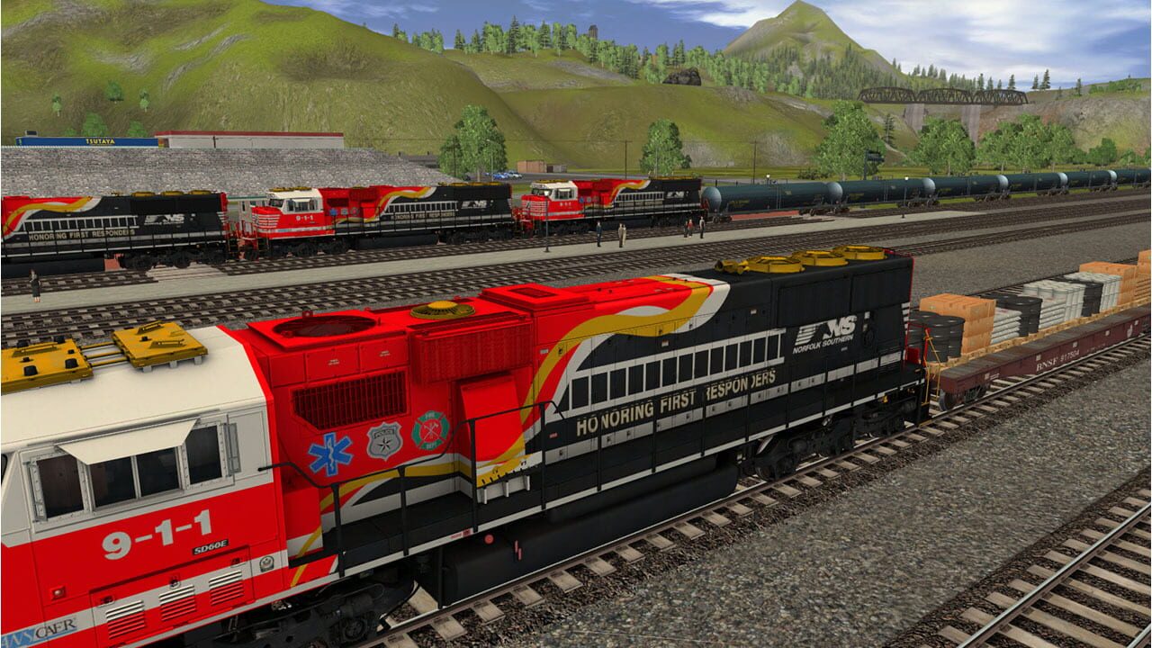 Trainz Railroad Simulator 2019: NS SD60E First Responders Image