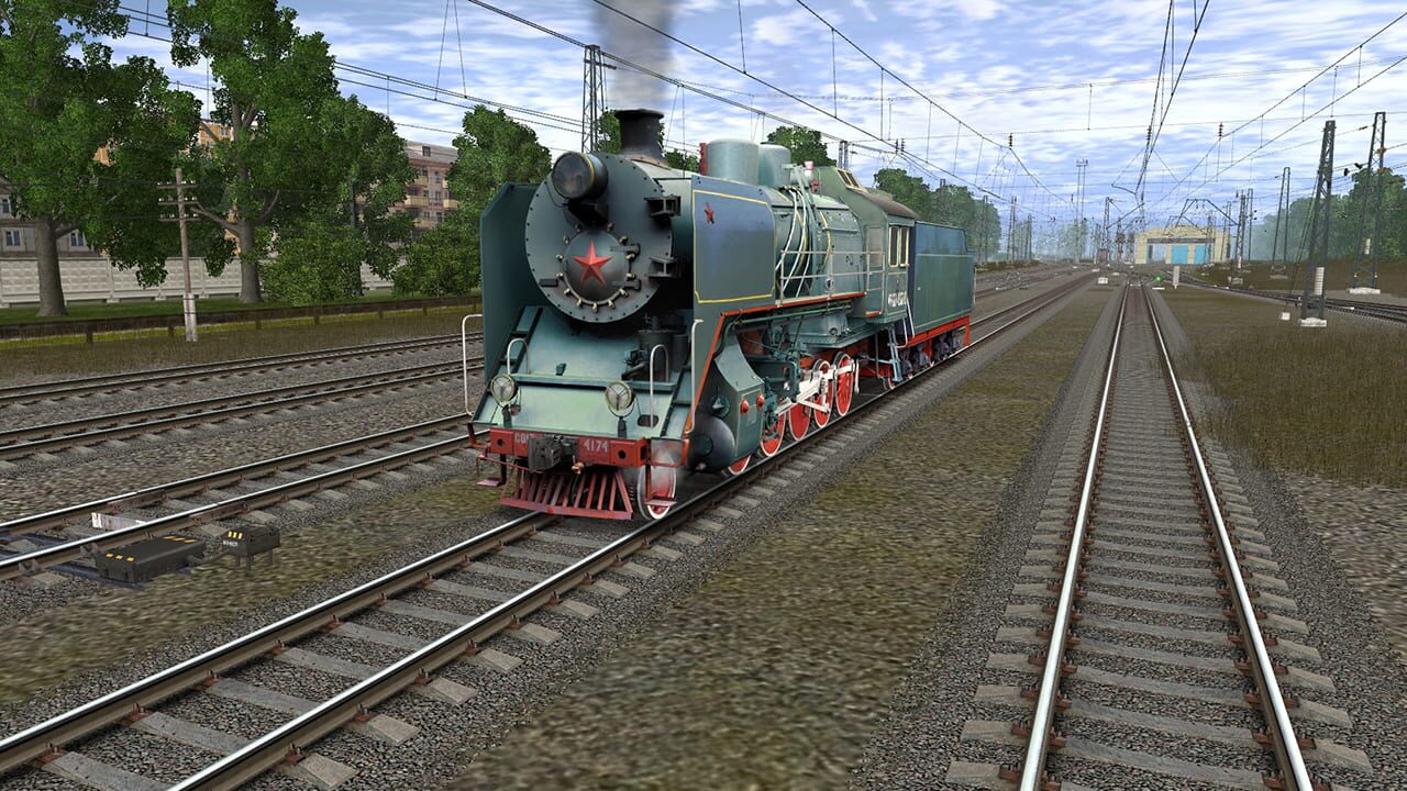 Trainz Railroad Simulator 2019: CO17-4174 Russian Loco and Tender Image