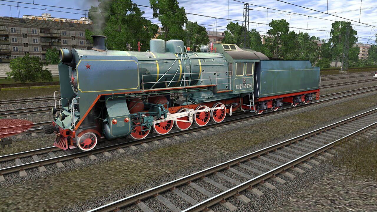 Trainz Railroad Simulator 2019: CO17-4174 Russian Loco and Tender Image