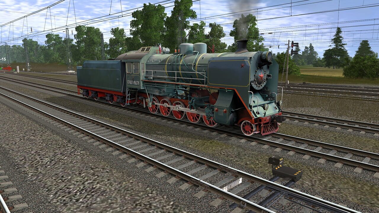 Trainz Railroad Simulator 2019: CO17-4174 Russian Loco and Tender Image