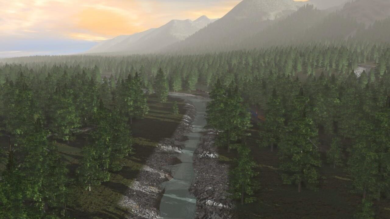 Trainz Railroad Simulator 2019: Canadian Rocky Mountains Baker Crk to West of Calgary Image