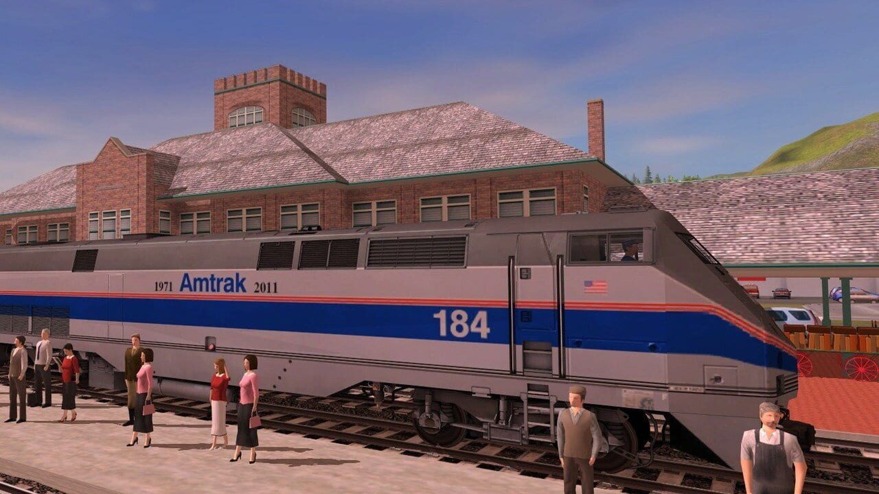 Trainz Railroad Simulator 2019: Amtrak P42DC - Phase IV Image