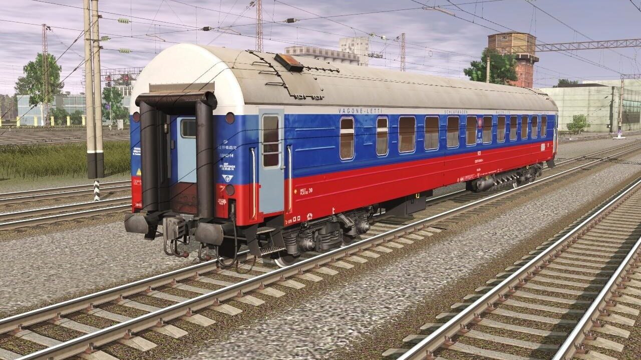 Trainz Railroad Simulator 2019: RZD-UZ-RIC Wagons Praha Image