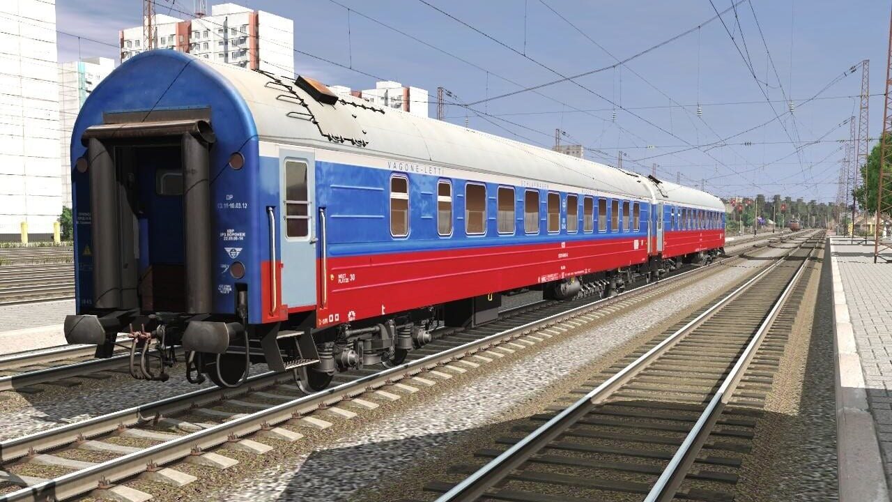 Trainz Railroad Simulator 2019: RZD-UZ-RIC Wagons Praha Image