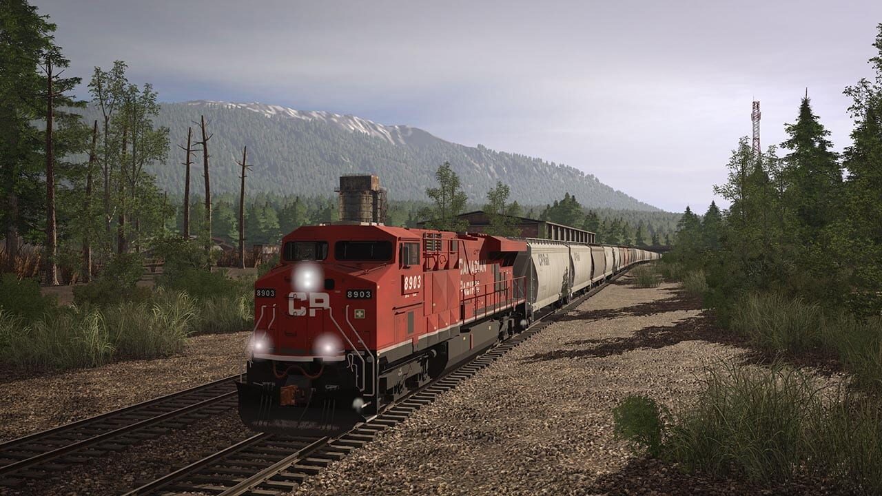 Trainz Railroad Simulator 2019: Canadian Rocky Mountains - Golden, BC Image