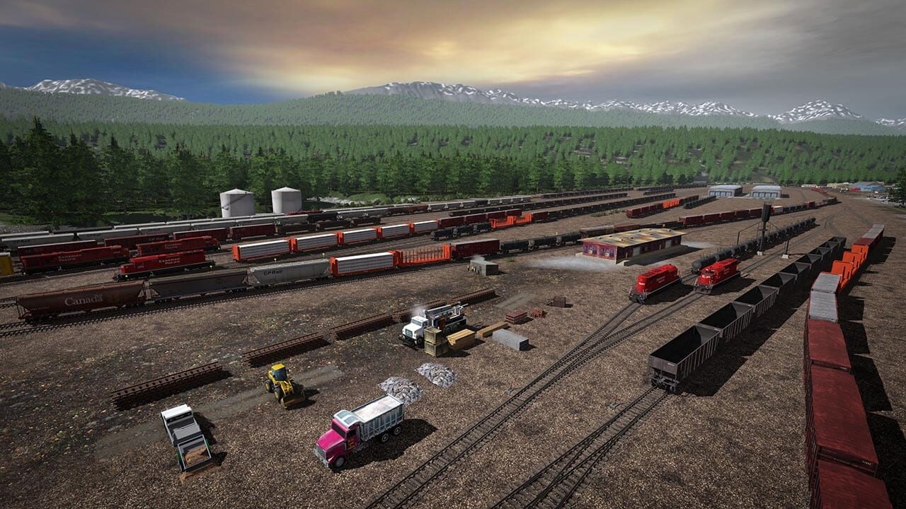 Trainz Railroad Simulator 2019: Canadian Rocky Mountains - Golden, BC Image
