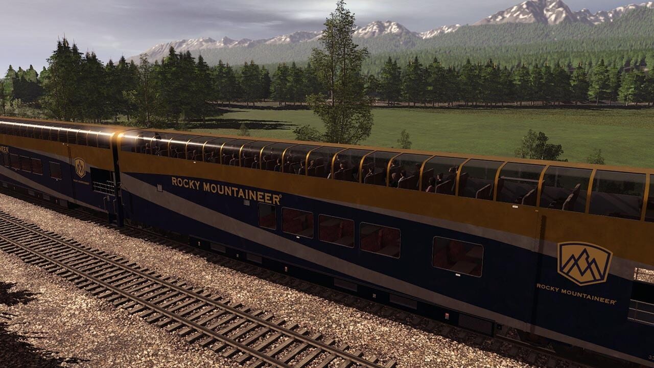 Trainz Railroad Simulator 2019: Canadian Rocky Mountains - Golden, BC Image