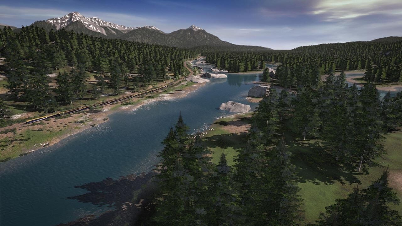 Trainz Railroad Simulator 2019: Canadian Rocky Mountains - Golden, BC Image