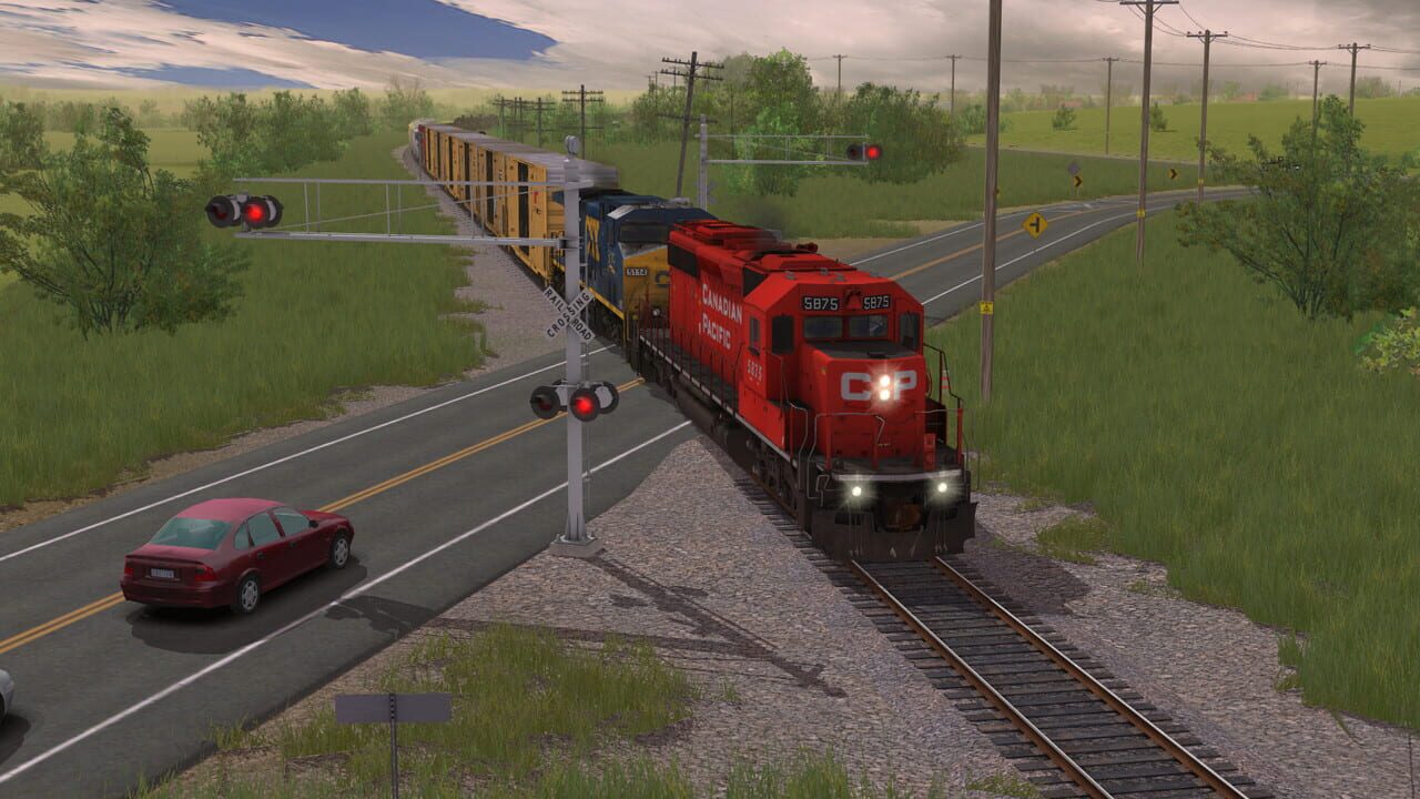 Trainz Railroad Simulator 2019: CP SD40-2 #5865-5879 Modern Block Letters Image