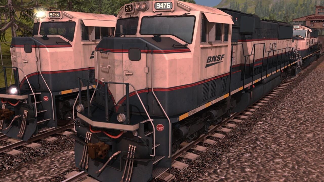 Trainz Railroad Simulator 2019: BNSF Railway EMD SD70MAC Executive Patch Image