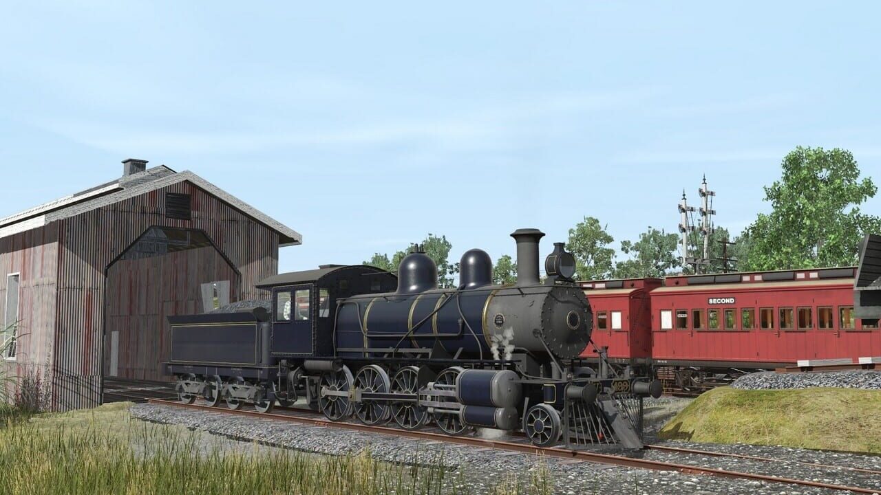 Trainz Railroad Simulator 2019: ZecRail V499 Blue & Gold and Christmas 2019 Image