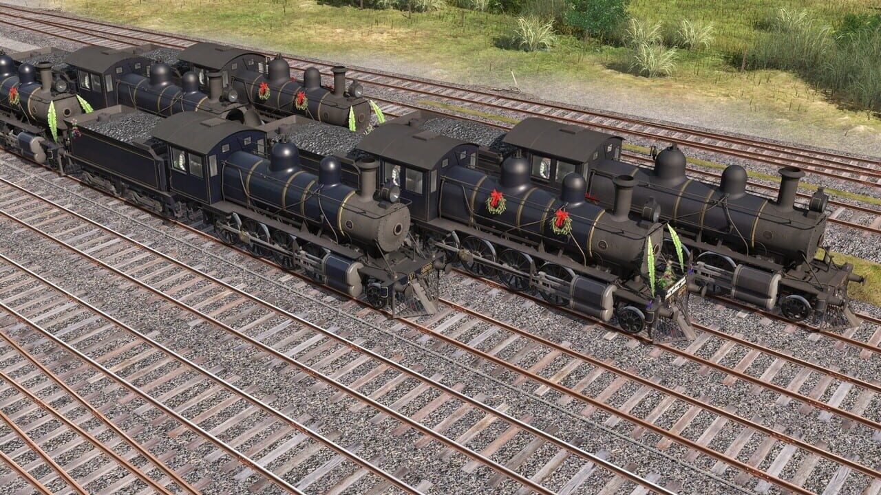 Trainz Railroad Simulator 2019: ZecRail V499 Blue & Gold and Christmas 2019 Image