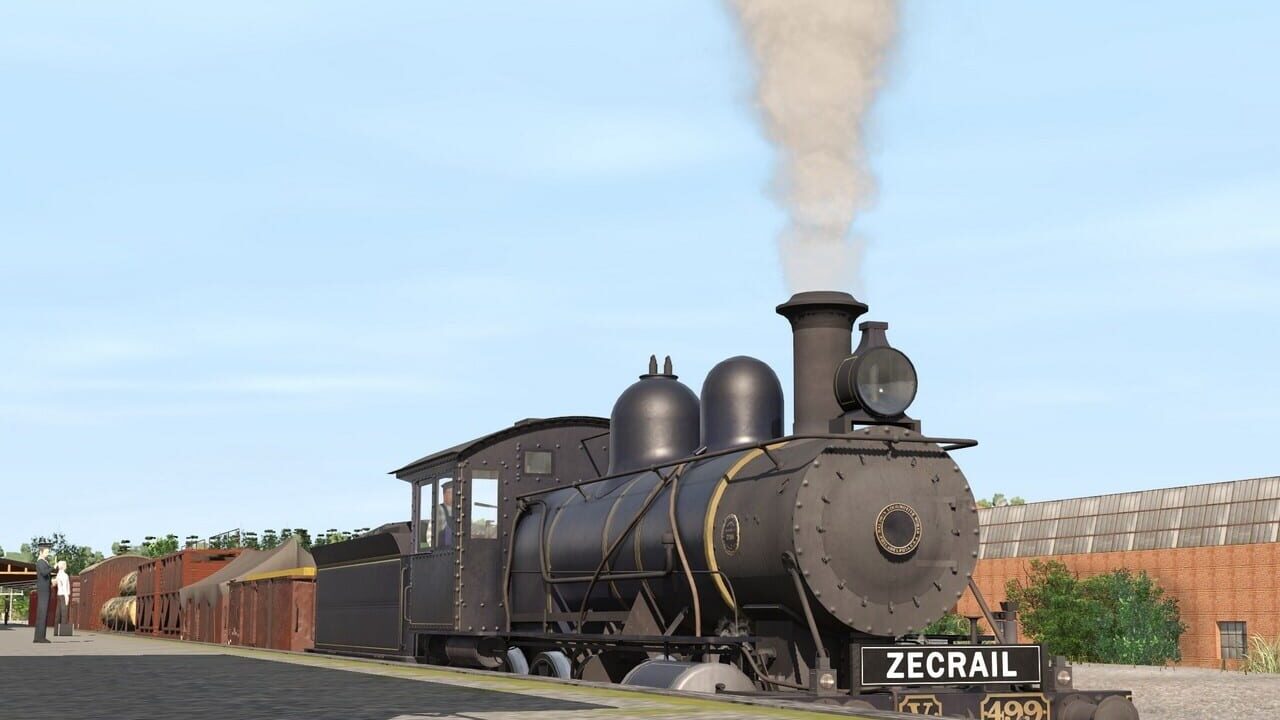 Trainz Railroad Simulator 2019: ZecRail V499 Blue & Gold and Christmas 2019 Image