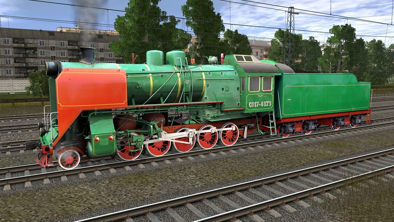 Trainz Railroad Simulator 2019: CO17-4173 Russian Loco and Tender Image