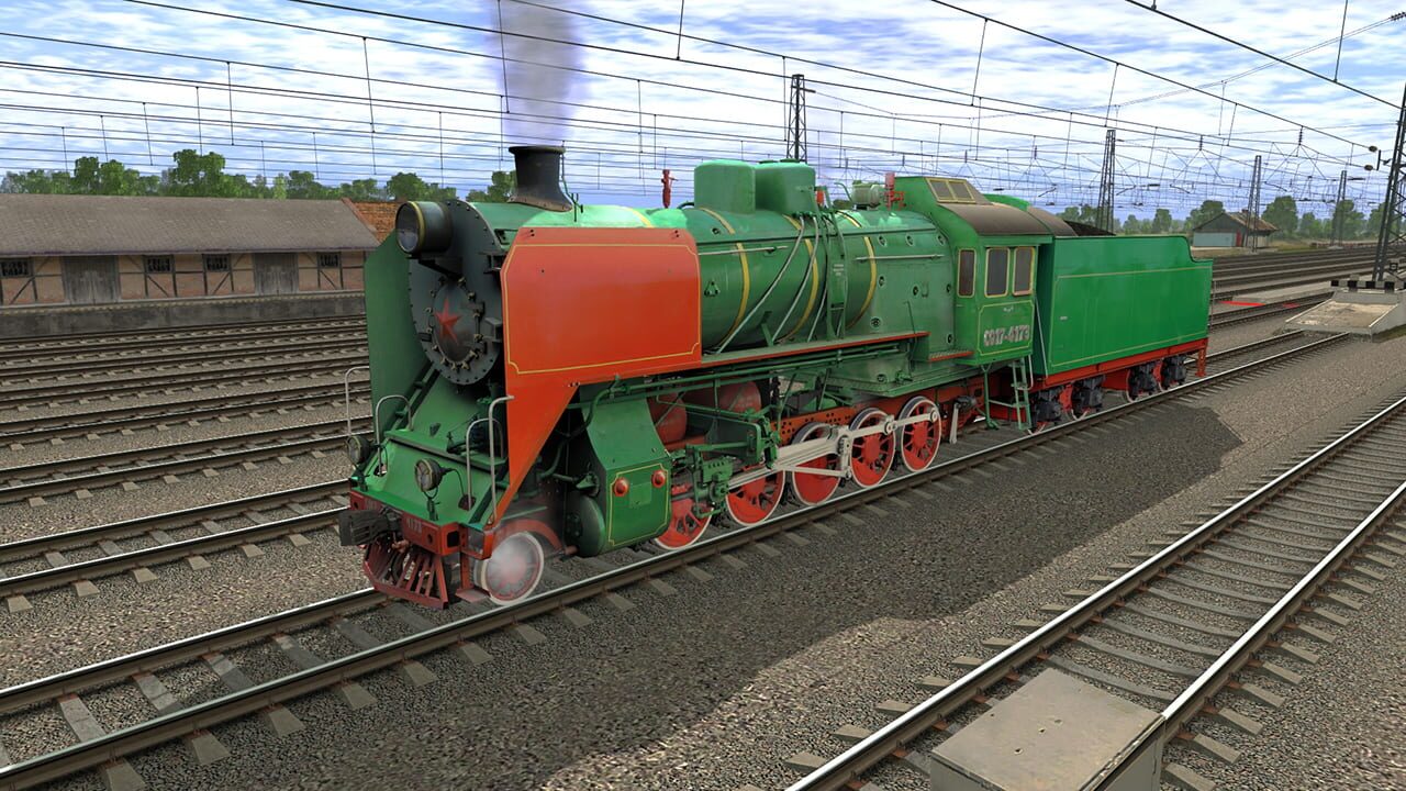 Trainz Railroad Simulator 2019: CO17-4173 Russian Loco and Tender Image