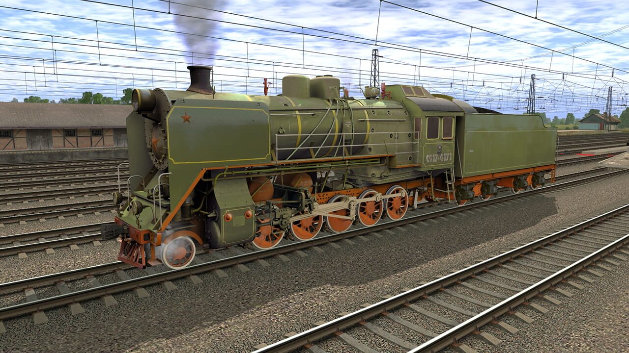 Trainz Railroad Simulator 2019: CO17-4171 Russian Loco and Tender Image
