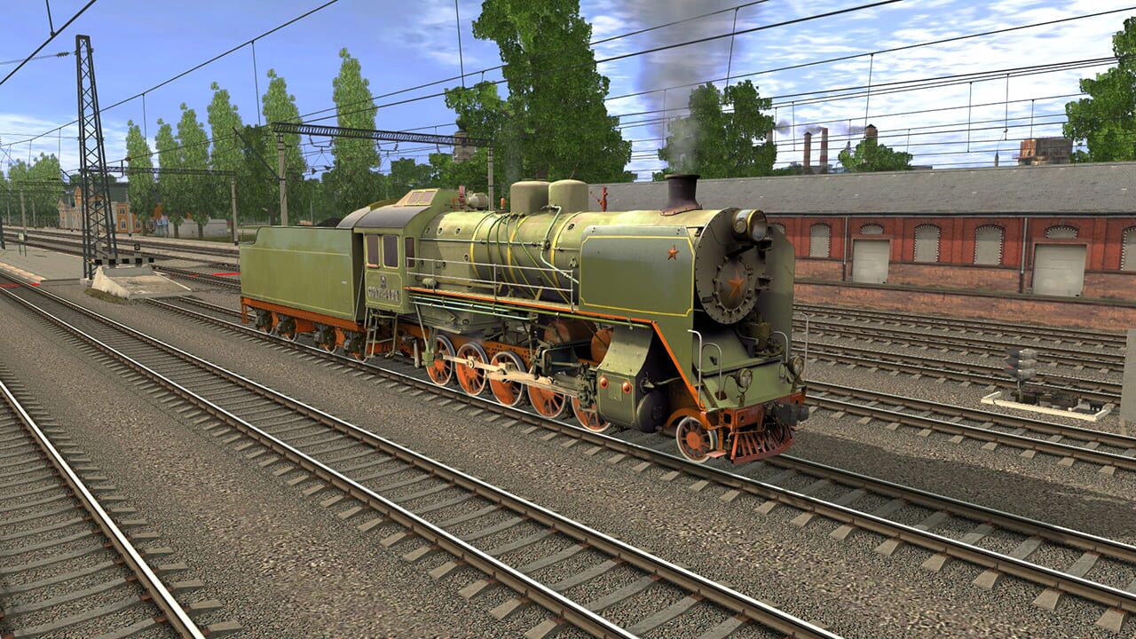 Trainz Railroad Simulator 2019: CO17-4171 Russian Loco and Tender Image
