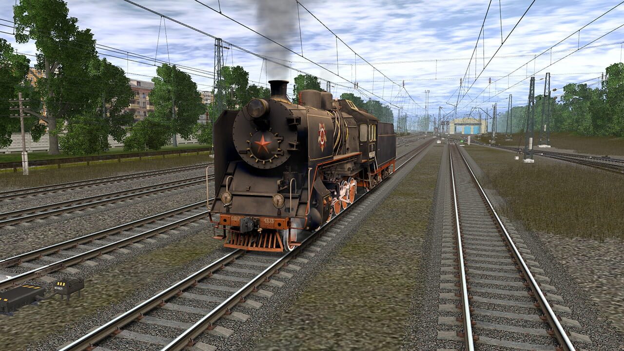 Trainz Railroad Simulator 2019: CO17-4373 Russian Loco and Tender Image