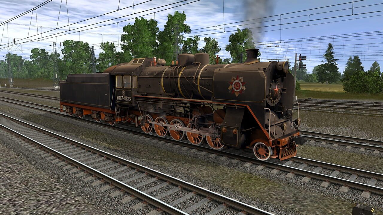Trainz Railroad Simulator 2019: CO17-4373 Russian Loco and Tender Image