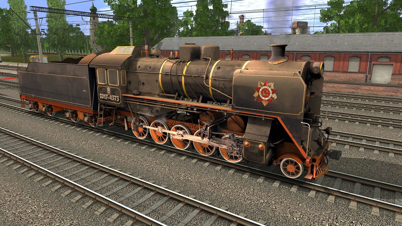 Trainz Railroad Simulator 2019: CO17-4373 Russian Loco and Tender Image