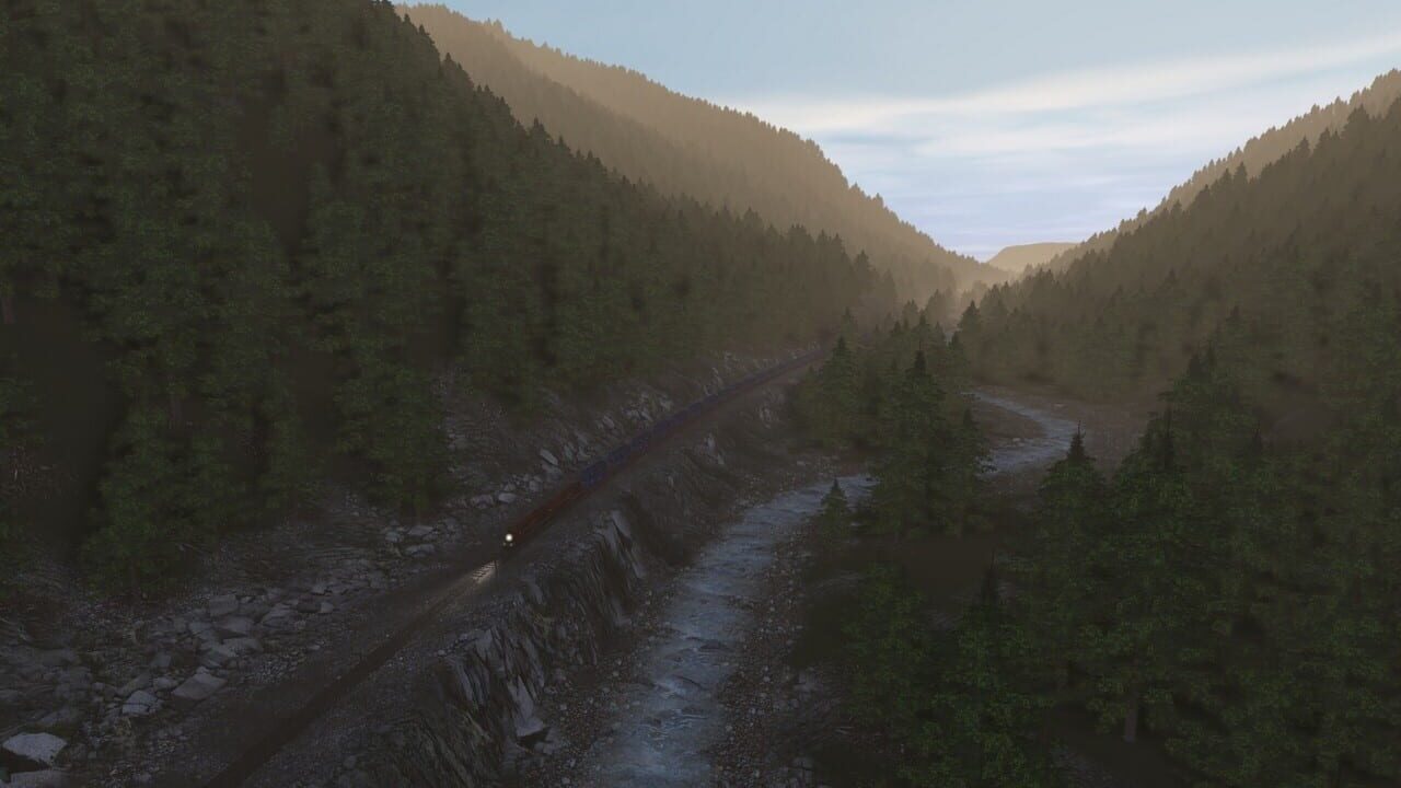 Trainz Railroad Simulator 2019: Canadian Rocky Mountains Viktor Lake to Ross Peak and Glacier Image
