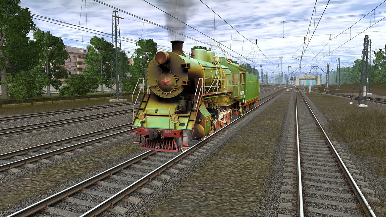 Trainz Railroad Simulator 2019: CO17-1374 Russian Loco and Tender Image