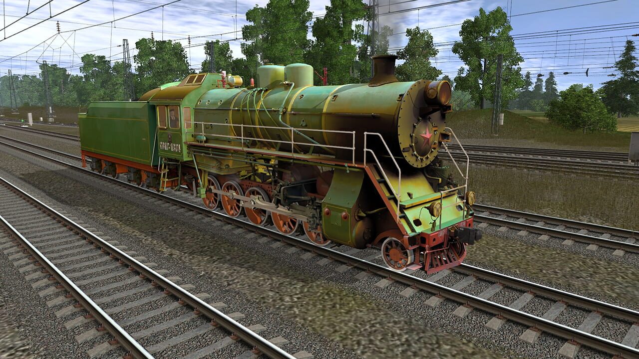 Trainz Railroad Simulator 2019: CO17-1374 Russian Loco and Tender Image