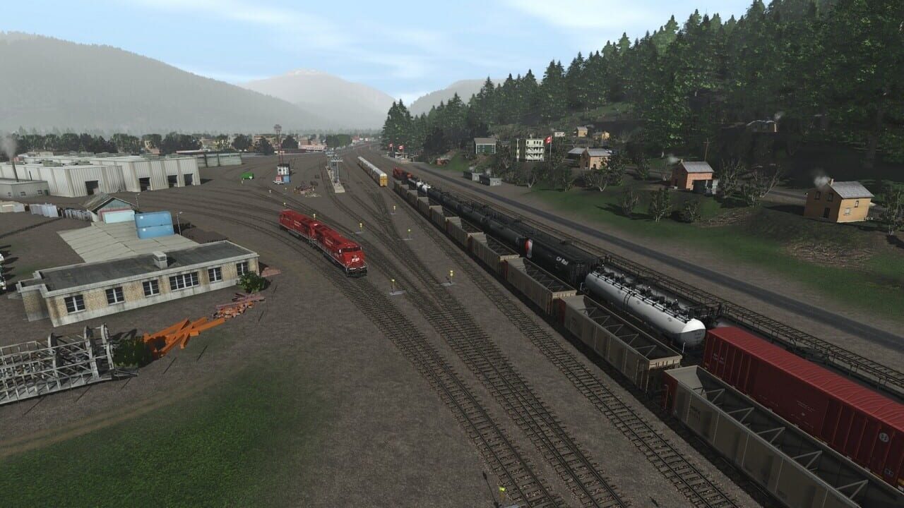 Trainz Railroad Simulator 2019: Canadian Rocky Mountains Viktor Lake to Ross Peak and Glacier Image