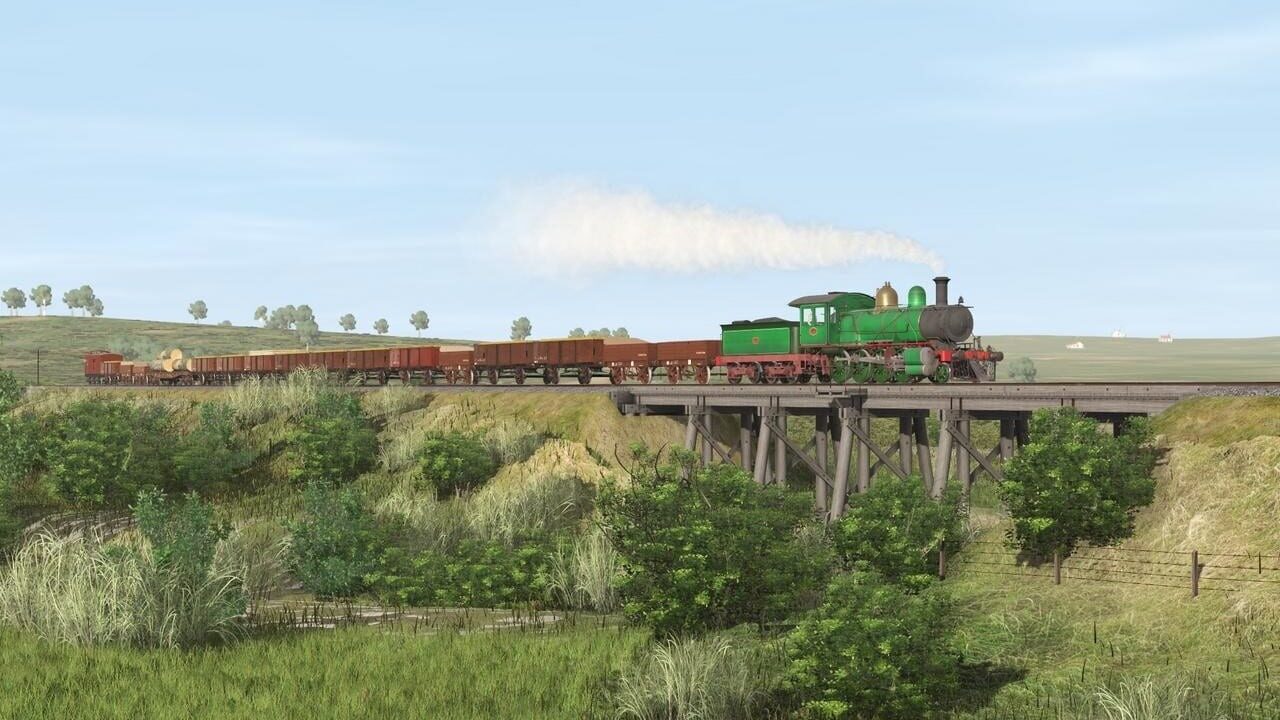 Trainz Railroad Simulator 2019: Victorian Railways V Class 2 Tone Green Image