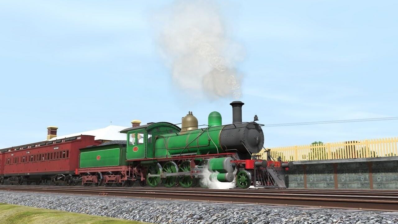 Trainz Railroad Simulator 2019: Victorian Railways V Class 2 Tone Green Image