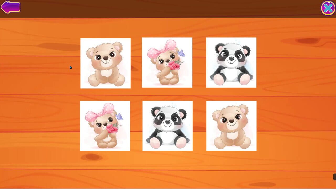 Cute Animals Memory Card Game — Screenshot 2