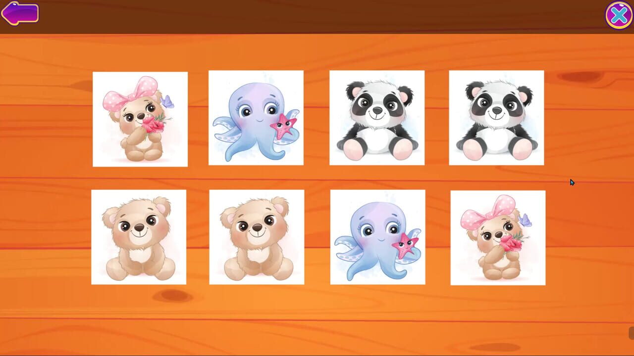 Cute Animals Memory Card Game — Screenshot 3