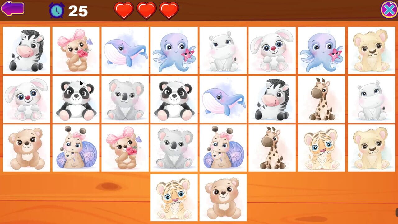 Cute Animals Memory Card Game — Screenshot 4