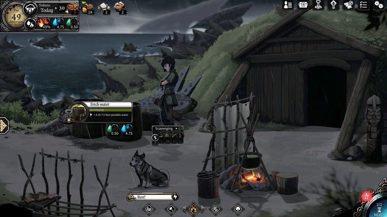 Dead In Vinland: The Vallhund — Screenshot 1