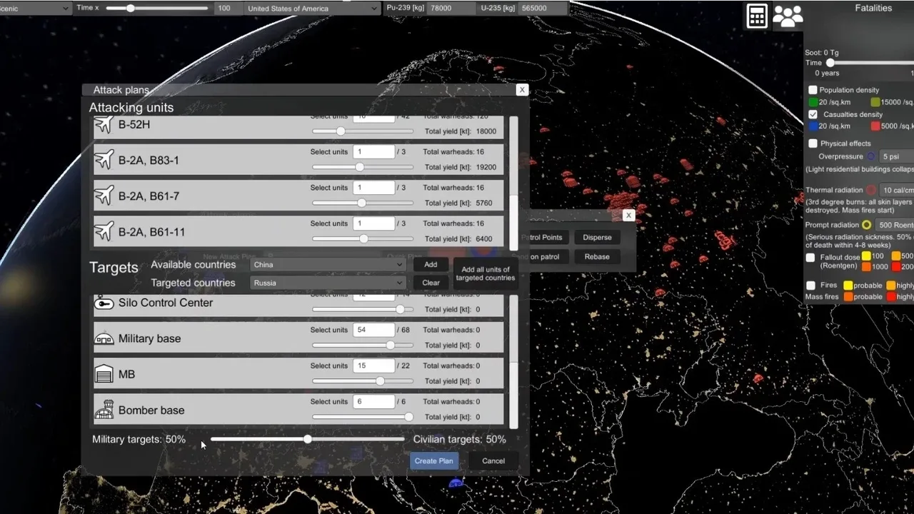 Nuclear War Simulator banner