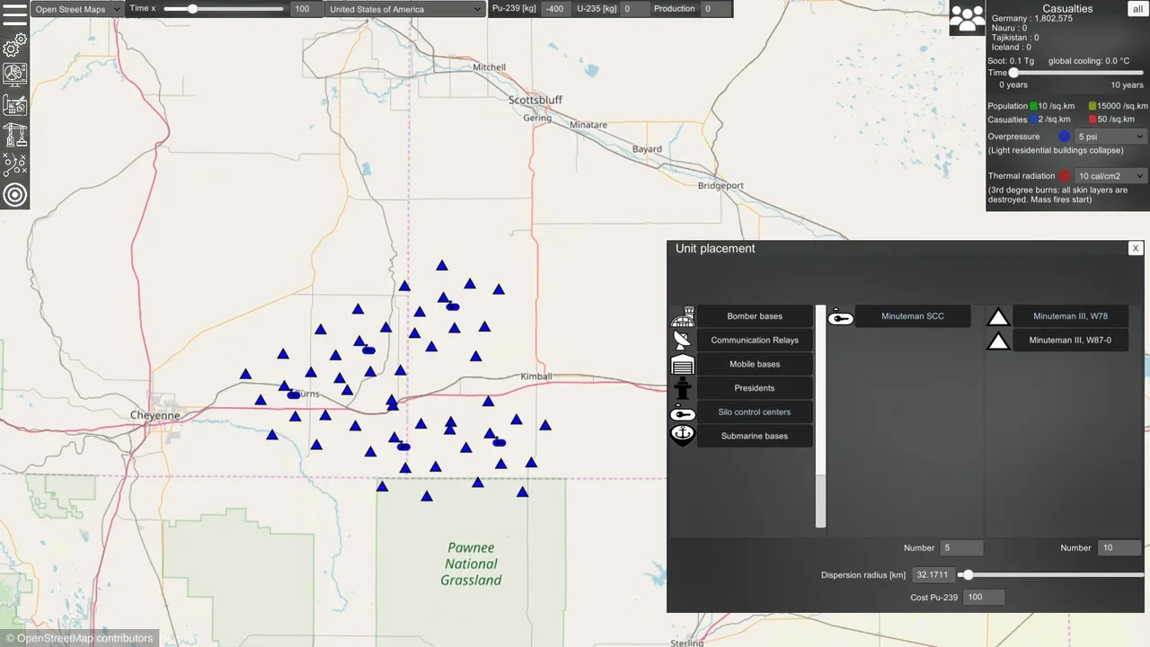 Nuclear War Simulator screenshot 4