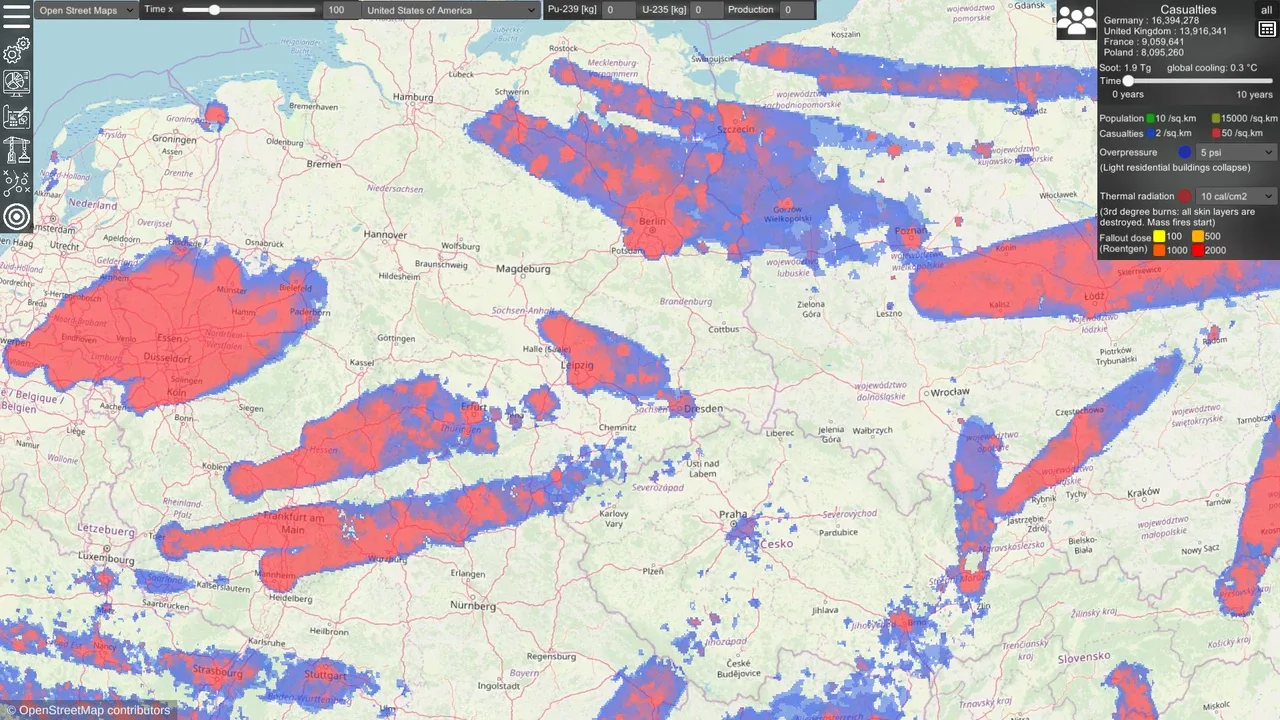 Nuclear War Simulator screenshot 5