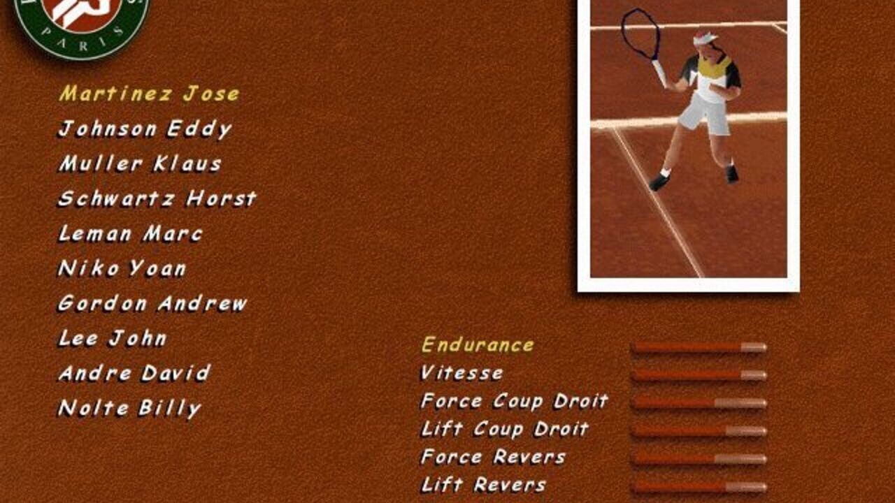 Roland Garros 1997 — Screenshot 4
