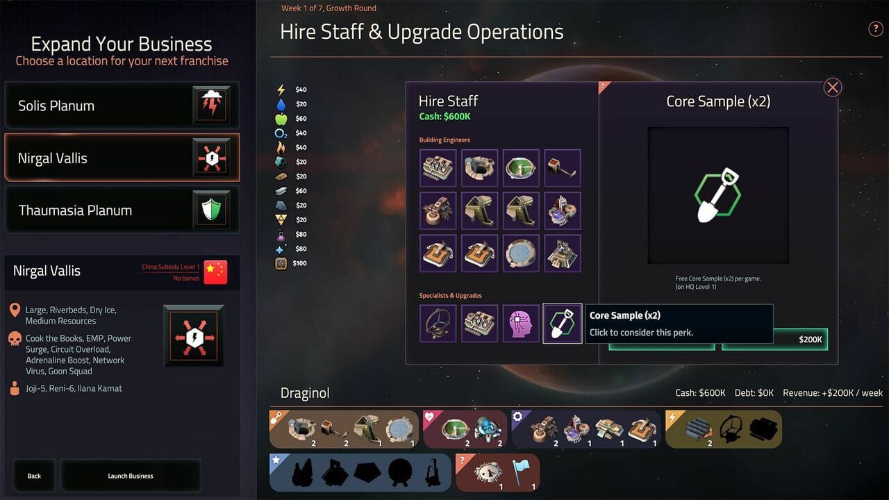Offworld Trading Company: Ceres Initiative — Screenshot 1