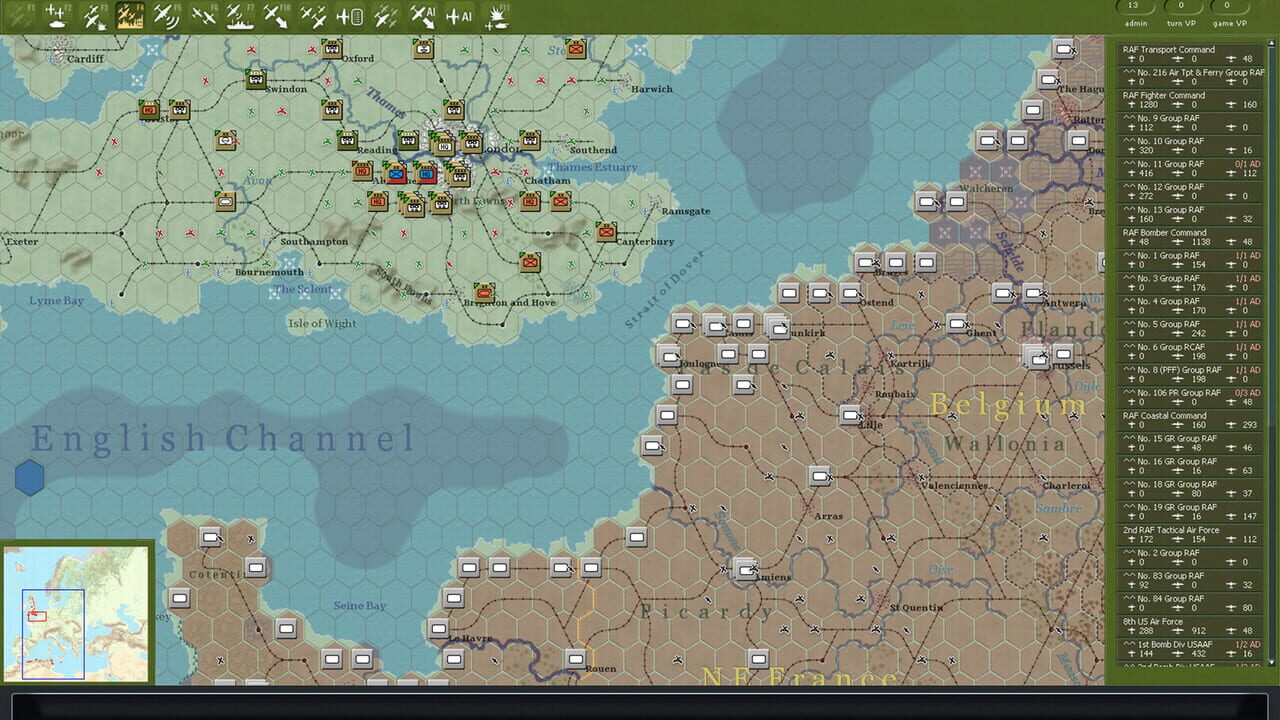 Gary Grigsby's War in the West: Operation Torch — Screenshot 4