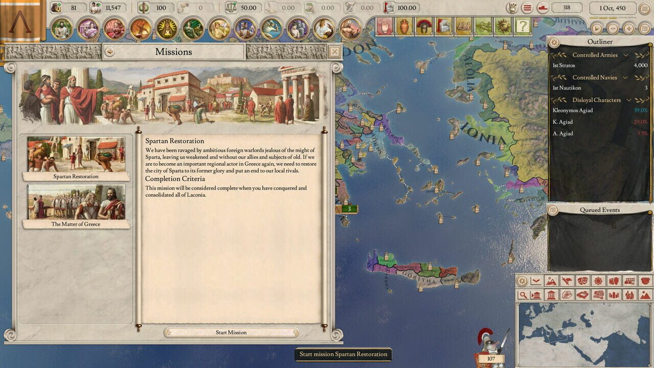 Imperator: Rome - Magna Graecia Content Pack Image