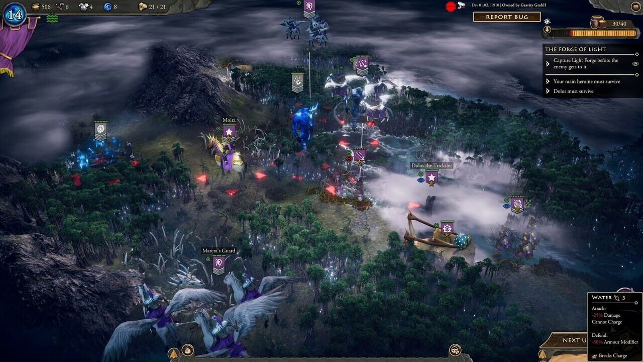 Fantasy General II: Empire Aflame — Screenshot 1