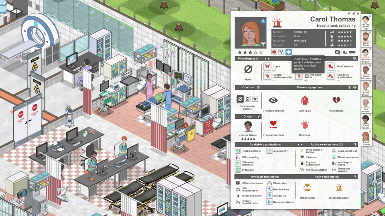 Project Hospital: Doctor Mode Image