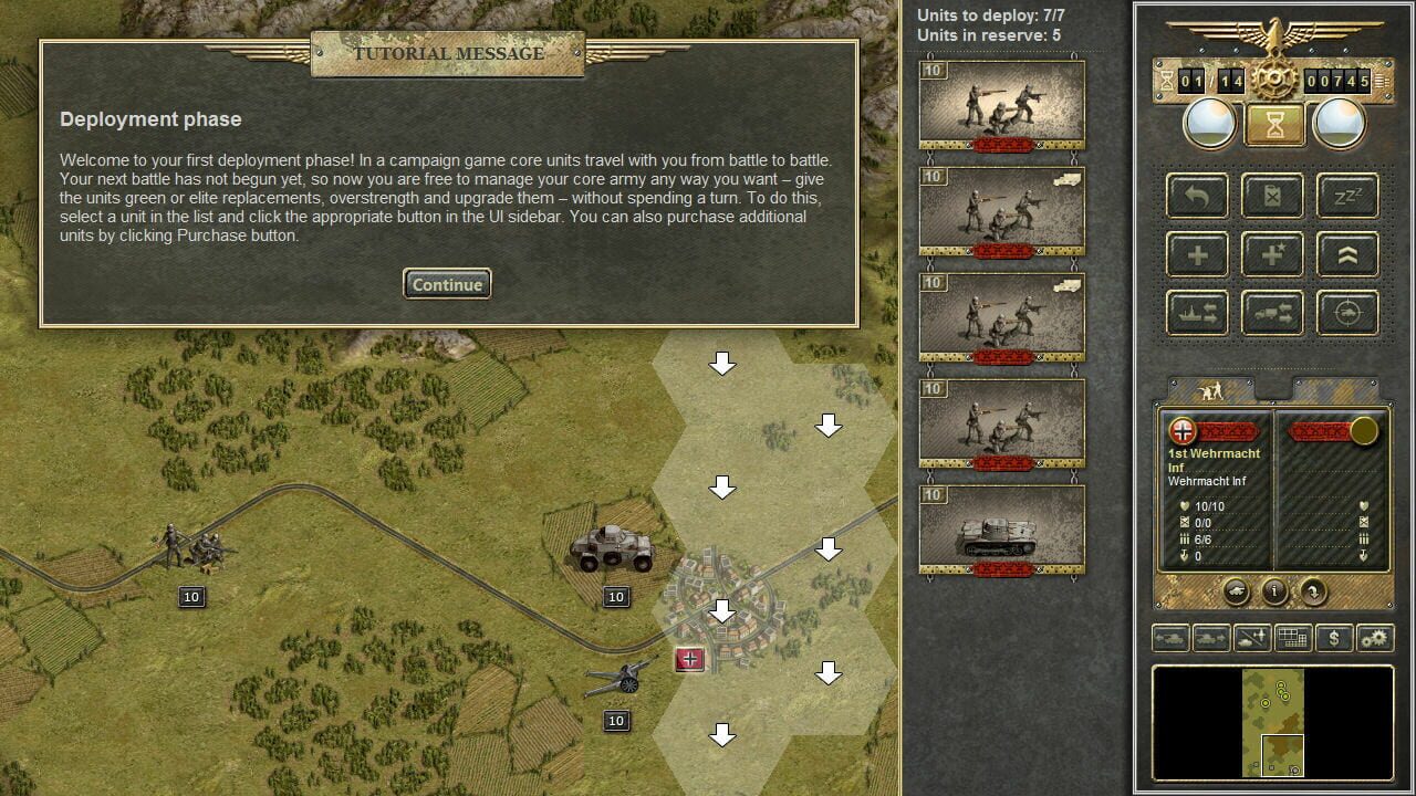 Panzer Corps Gold — Screenshot 1