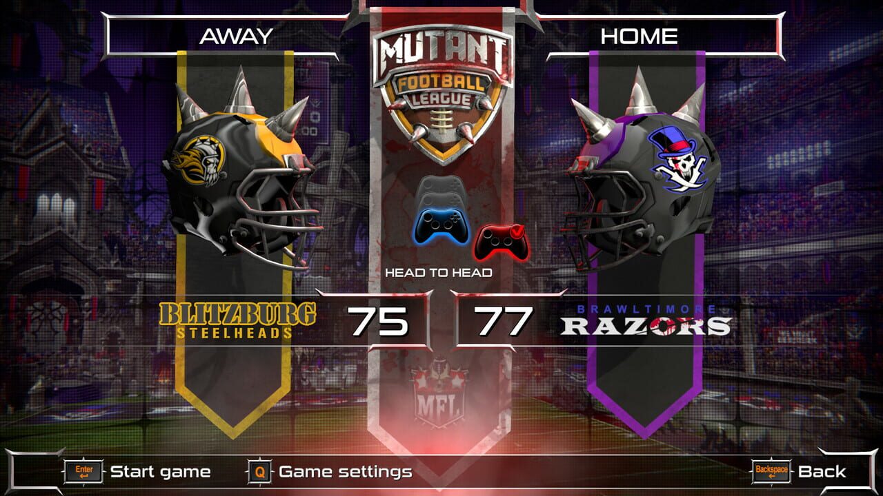Mutant Football League: Brawltimore Razors Image