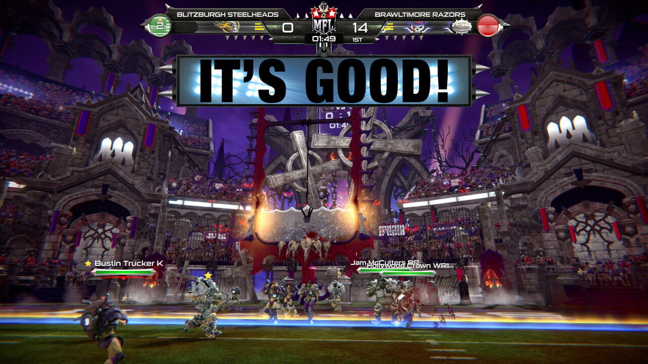 Mutant Football League: Brawltimore Razors Image
